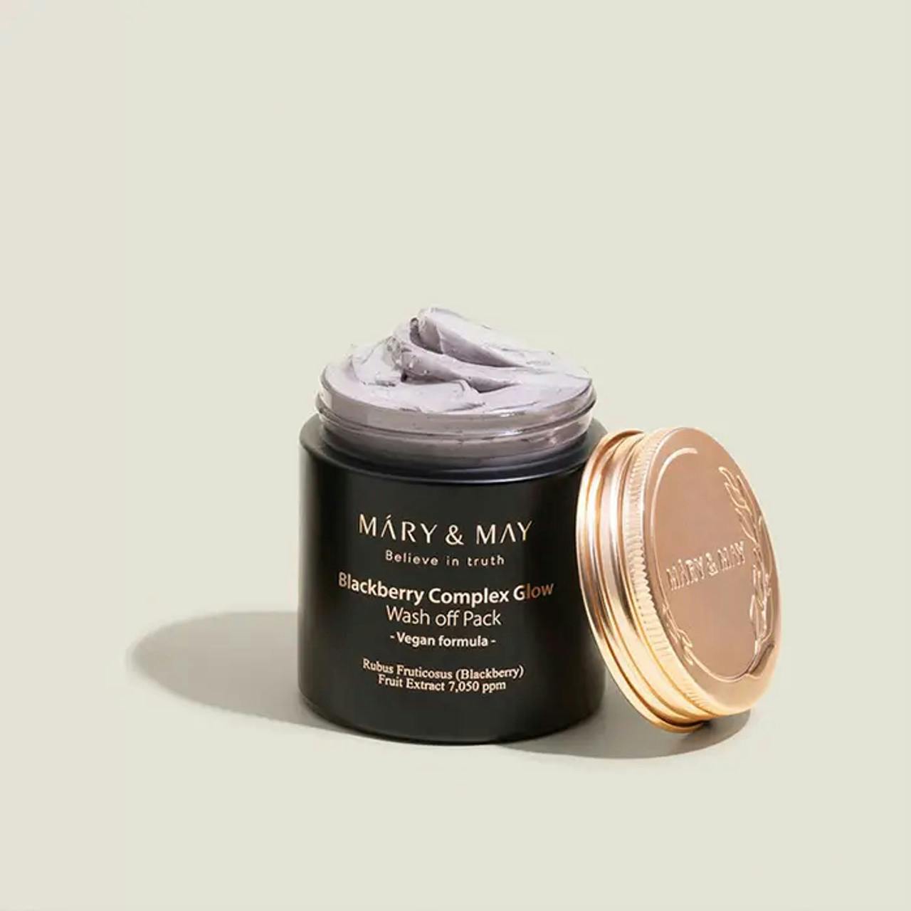 Mary & May Blackberry Complex Glow Wash Off Mask 