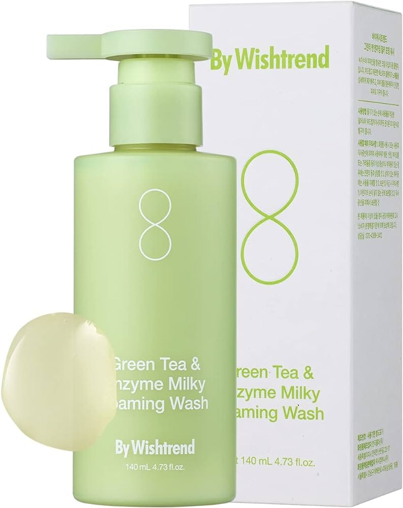 By Wishtrend Green Tea & Enzyme Milky Foaming Wash