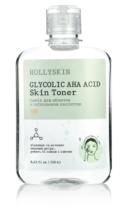 Hollyskin Glycolic AHA Acid Skin Toner