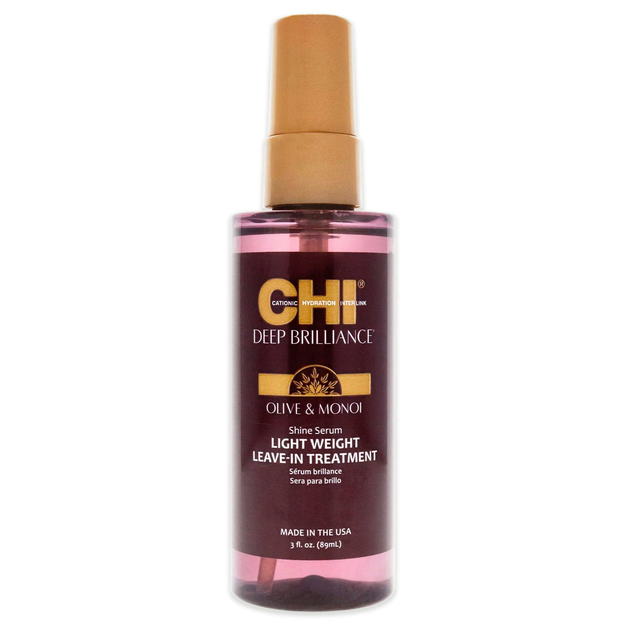 CHI Deep Brilliance Shine Serum Light Weight Leave-In Treatment