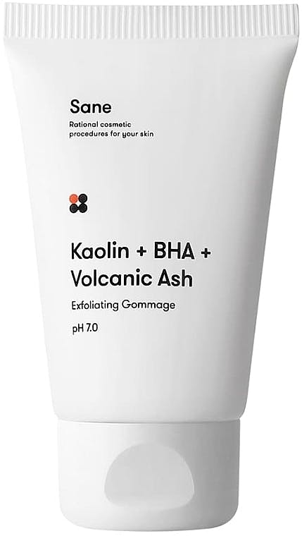 Sane Kaolin + BHA + Volcanic Ash Exfoliating Gommage