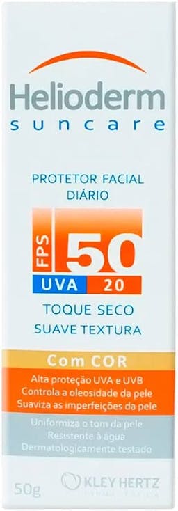 Helioderm Protetor Solar Facial Helioderm SPF50