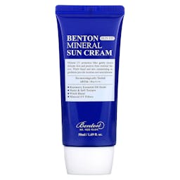 Benton Skin Fit Mineral Sun Cream SPF50+/PA++++ Krem przeciwsłoneczny do twarzy