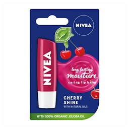 NIVEA Limited Edition Cherry Shine Caring Lip Balm