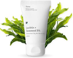 Sane Face Moisturizer for Oily Skin with Lecithin + Seaweed
