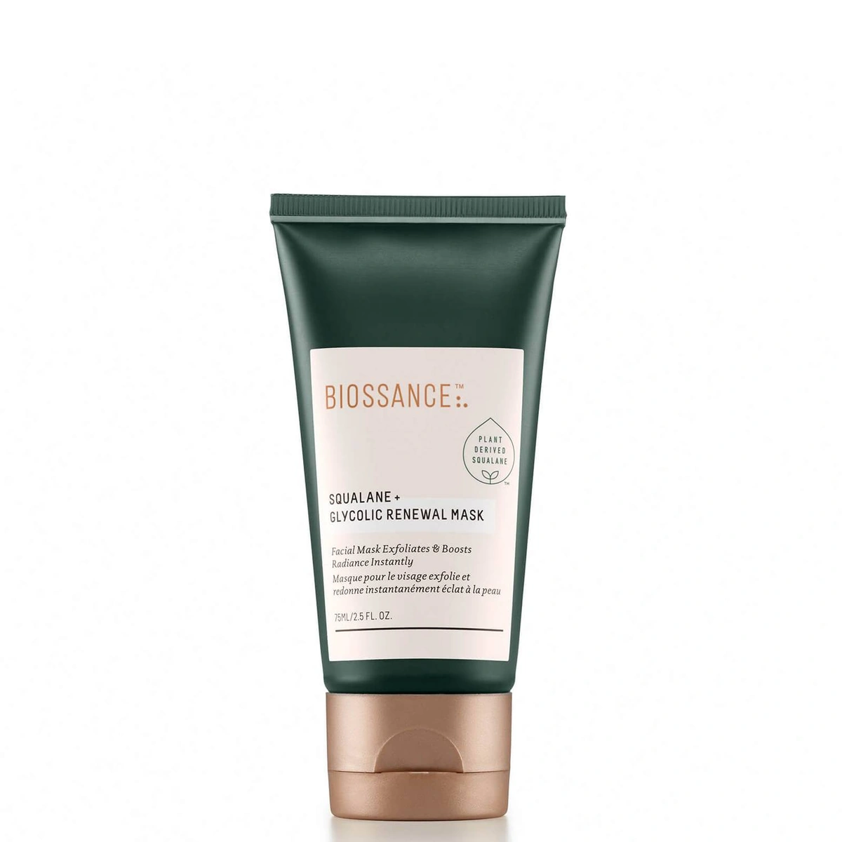 Biossance Squalane + Glycolic Renewal Mask