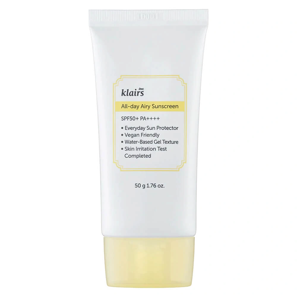 Dear, Klairs All-day Airy Sunscreen SPF 50+ PA++++