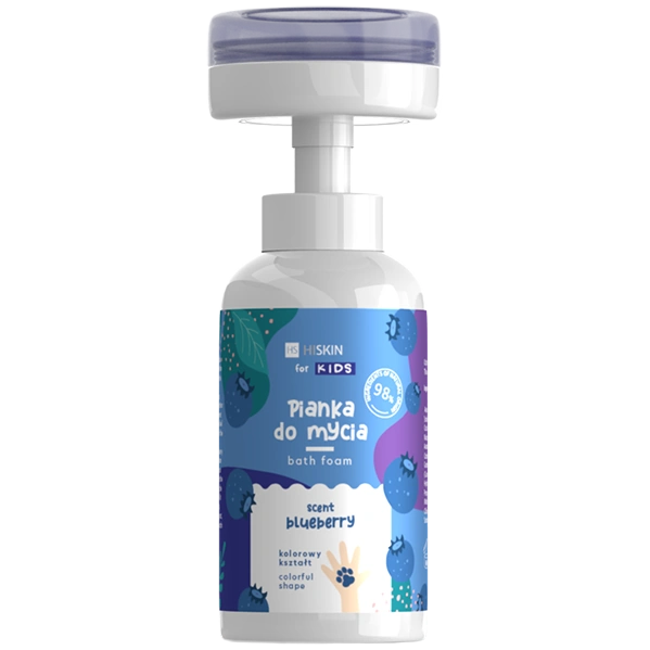HiSkin Kids Cleansing Hand & Body Foam for Kids "Blueberry"