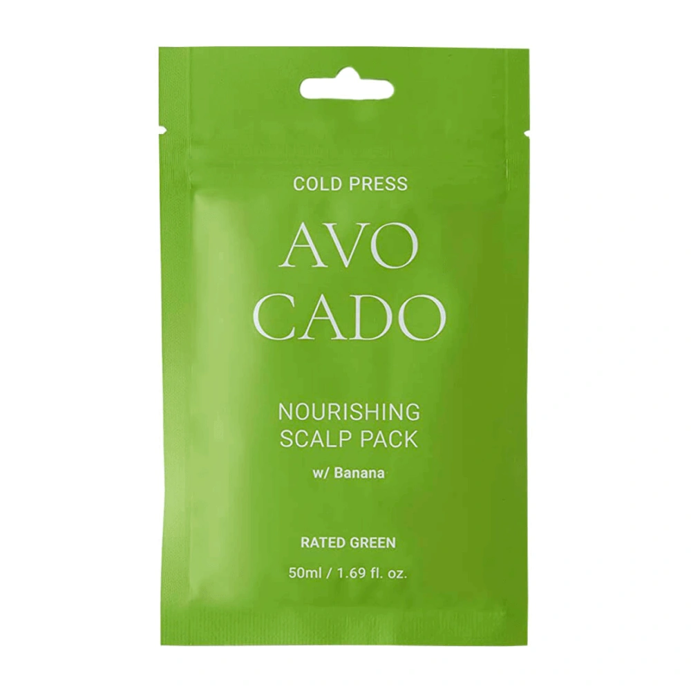 Rated Green Cold Press Avocado Nourishing Scalp Pack 50ml