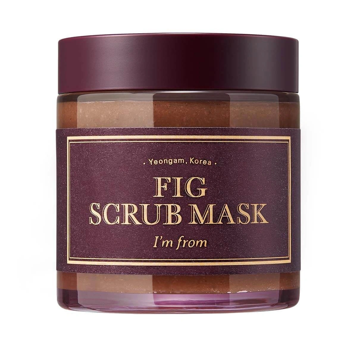 I'm From Fig Scrub Mask