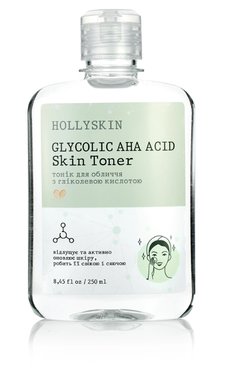 Hollyskin Glycolic AHA Acid Skin Toner