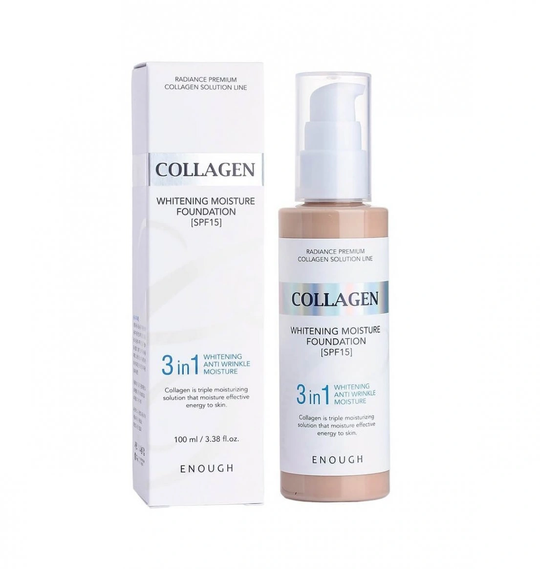 Enough 3in1 Collagen Whitening Moisture Foundation SPF 15