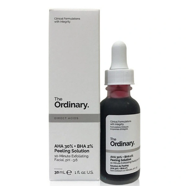 The Ordinary AHA 30% + BHA 2% Peeling Solution