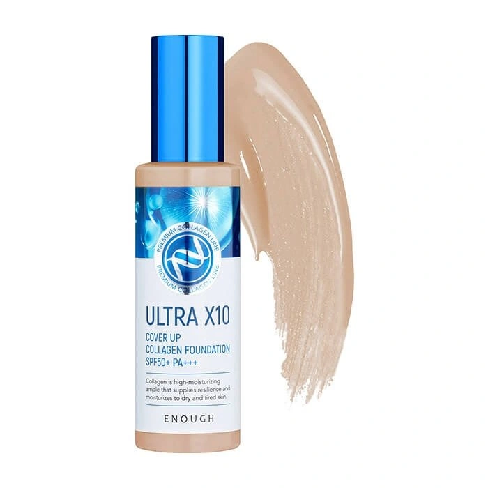Enough Ultra X10 Cover Up Collagen Foundation SPF50+ PA +++
