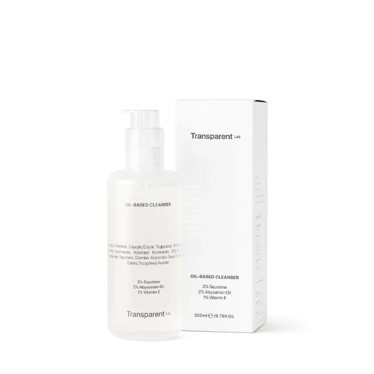 Transparent Lab Oil Based Cleanser