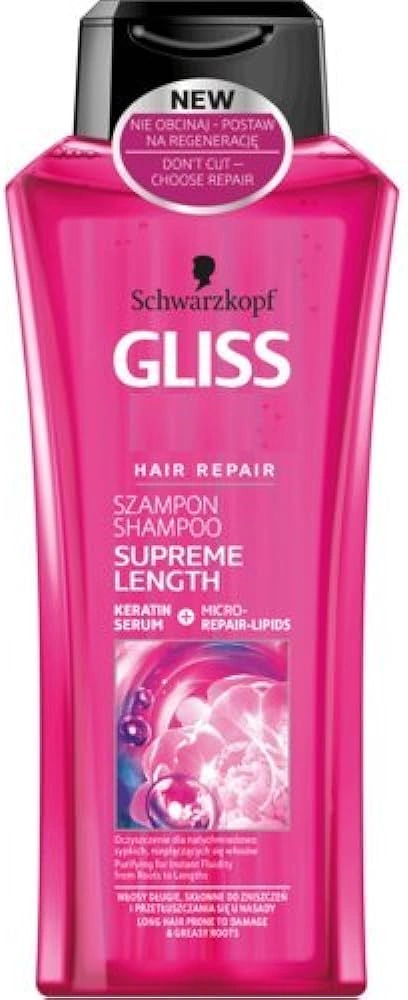 Schwarzkopf Gliss Kur Hair Repair Supreme Length Shampoo