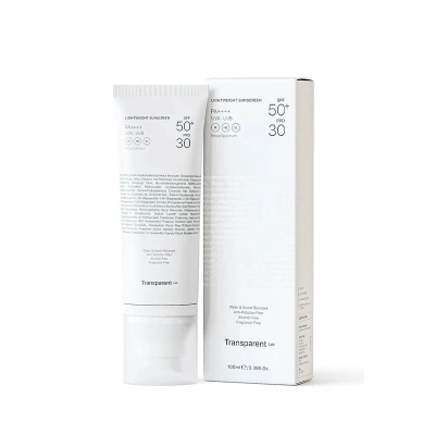 Transparent Lab Lightweight Sunscreen SPF50+