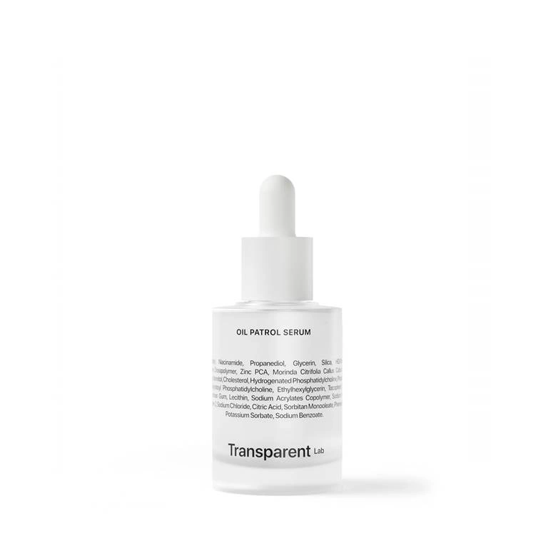 Transparent Lab Oil Patrol Serum