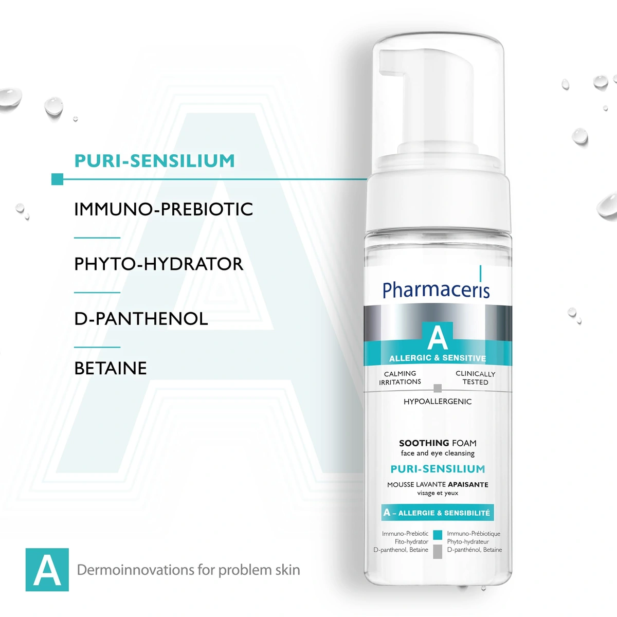 Pharmaceris A Puri Sensilium Gentle Cleansing Foam