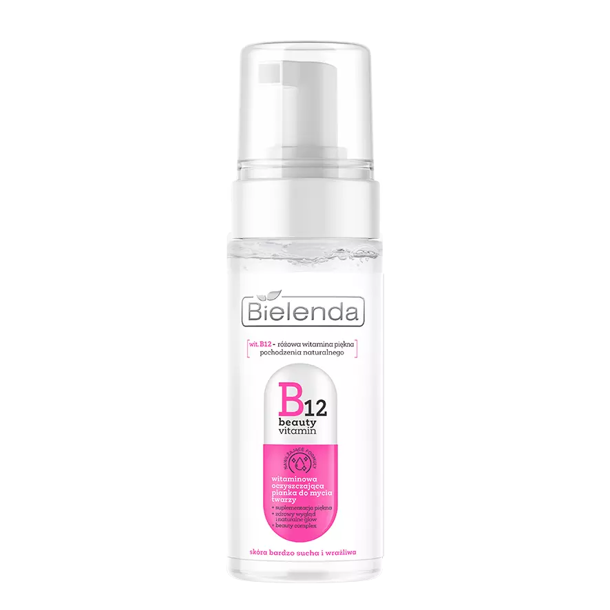 Bielenda B12 Beauty Vitamin Facial Cleansing Foam