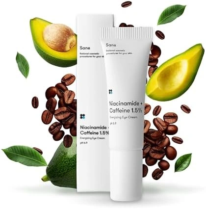 Sane Niacinamide + Caffeine 1.5% Energizing Eye Cream