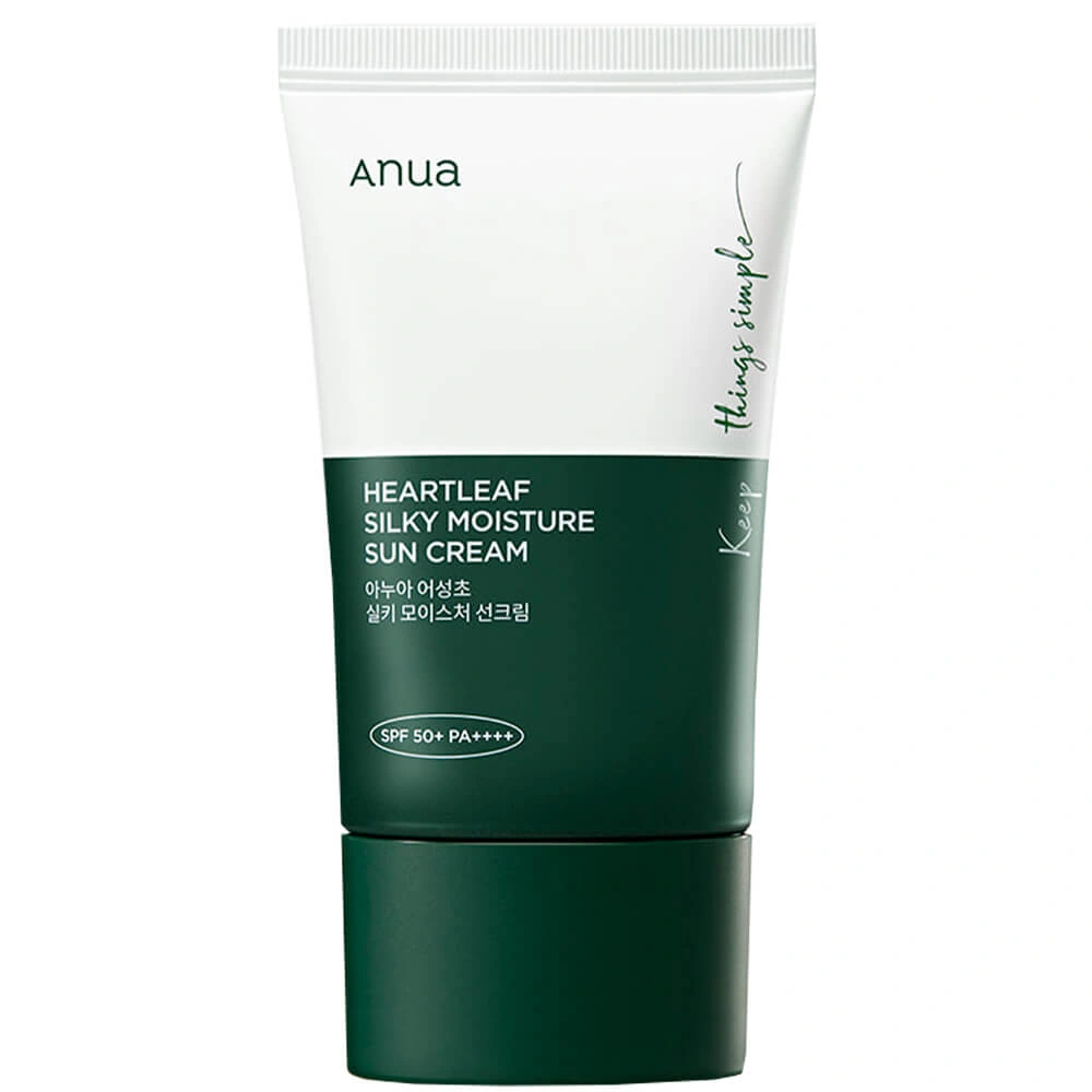 Anua Heartleaf Silky Moisture Sun Cream