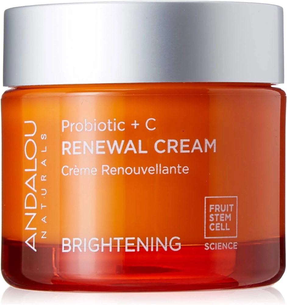 Andalou Naturals Brightening Probiotic + Vitamin C Renewal Cream 