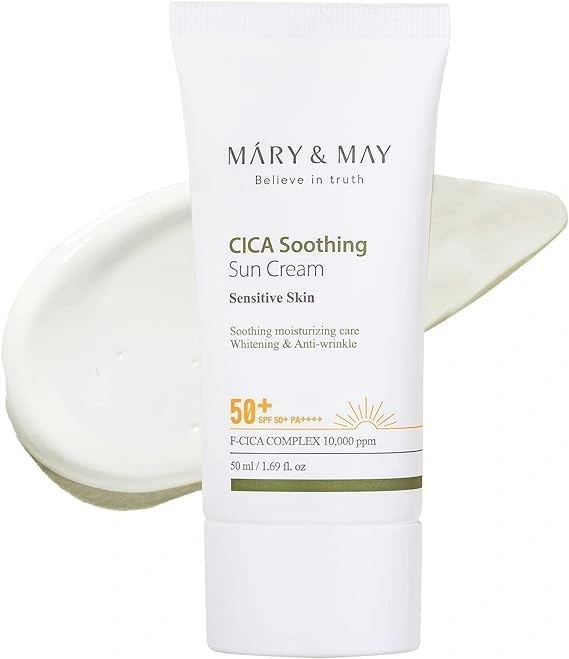 Mary&May CICA Soothing Sun Cream SPF50+ PA++++