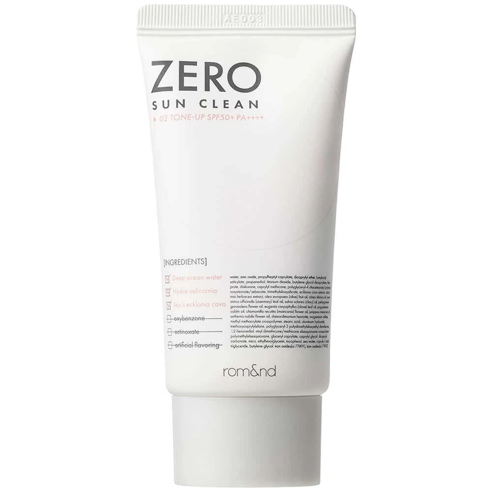 Rom&Nd Zero Sun Clean Tone Up SPF 50+ PA++++