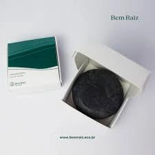 Bem Raiz Shampoo Sólido Carvão Ativado