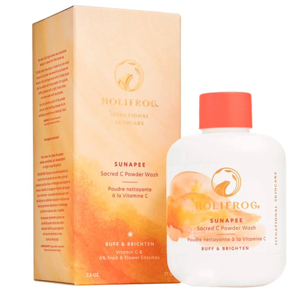 HoliFrog Sunapee Sacred-C Brightening Powder Wash