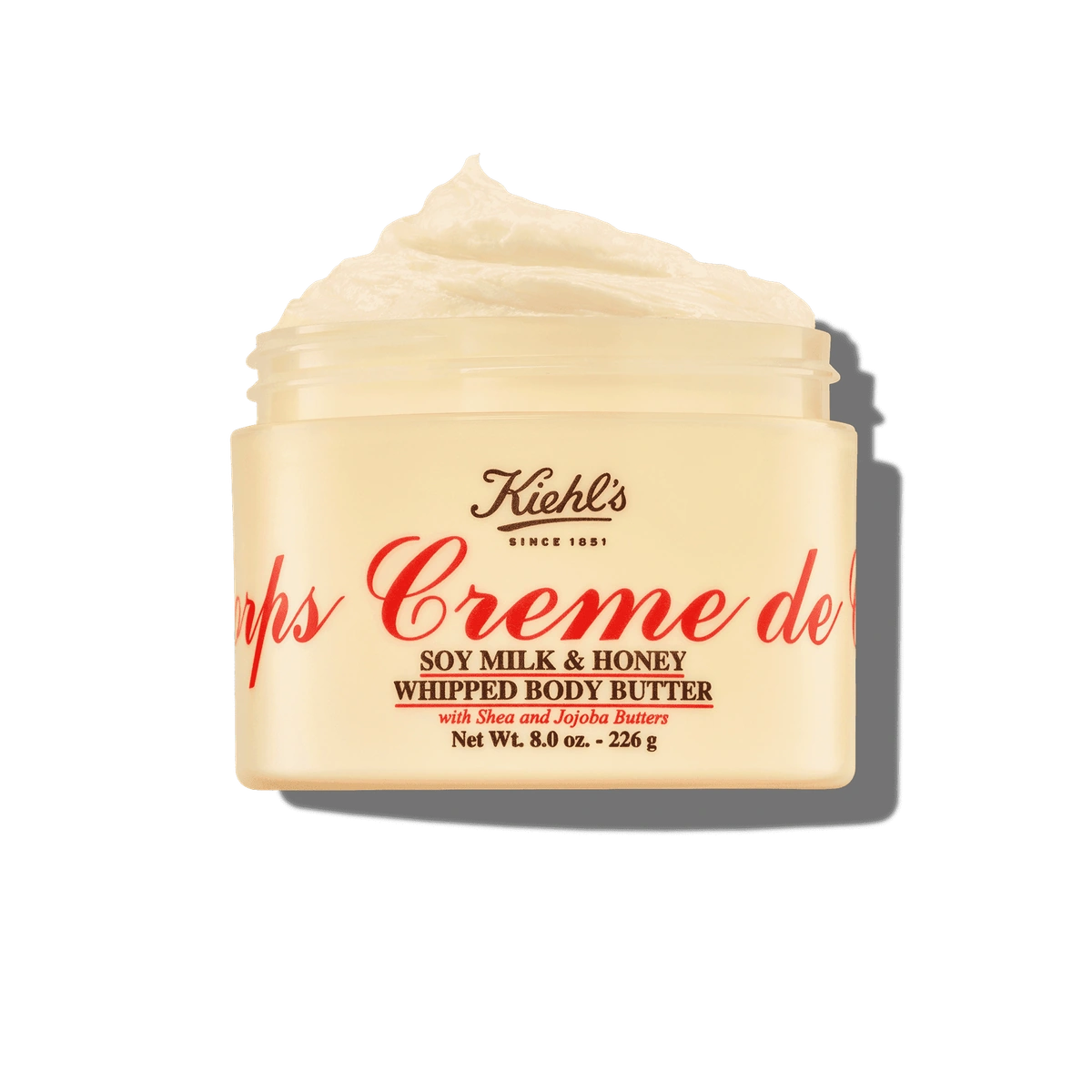 Kiehl's Creme de Corps Whipped Body Butter Soy Milk & Honey