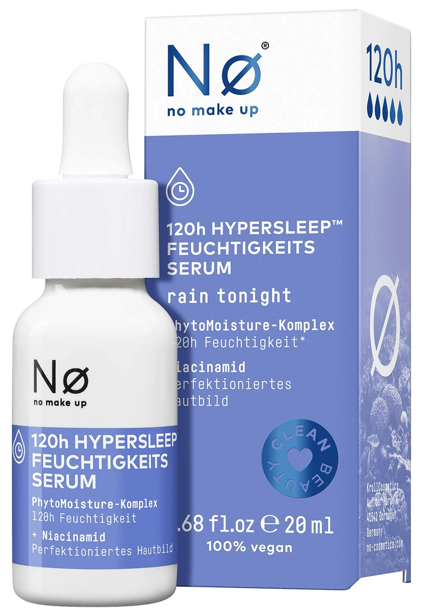 Nø cosmetics 120h HyperSleep Moisturizing Serum Rain Tonight