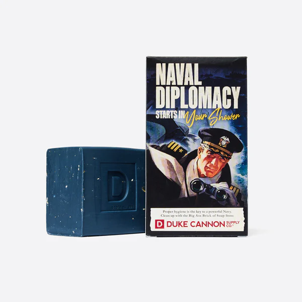 Duke Cannon WWII Brick of Soap Naval Diplomacy