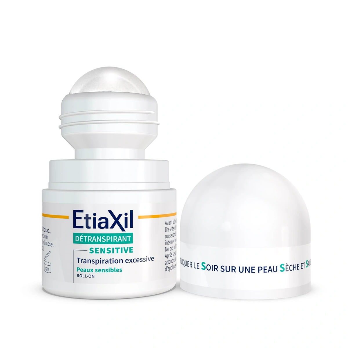 Etiaxil Antiperspirant Treatment Sensitive Skin Armpits Roll-On