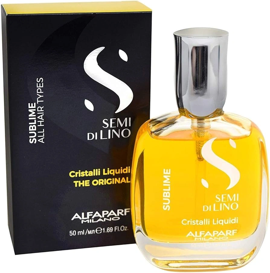Alfaparf Semi Di Lino Sublime Cristalli Liquidi Instant Illuminating Serum For All Hair Types