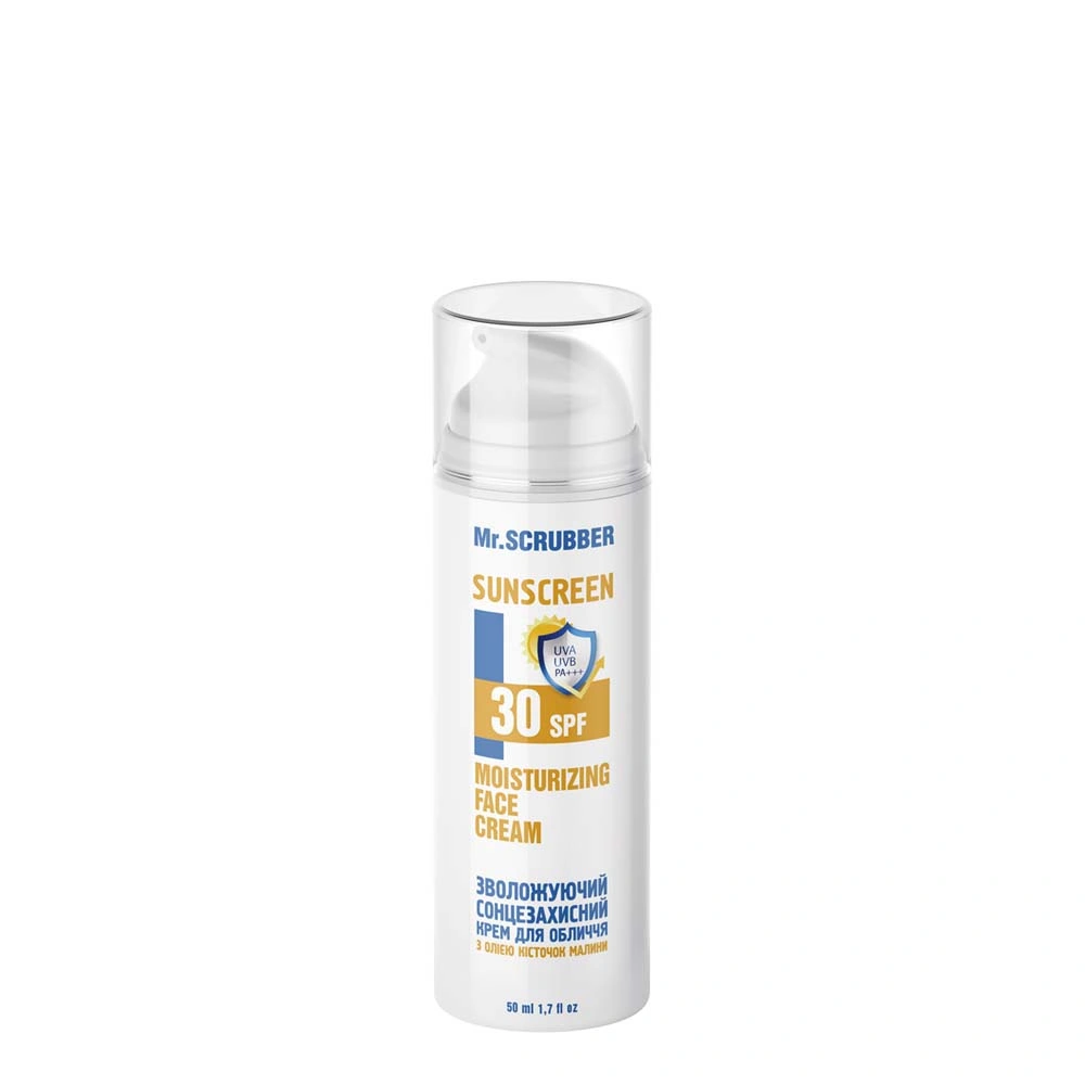 Mr.Scrubber Bronze Body Moisturizing Face Cream SPF 30