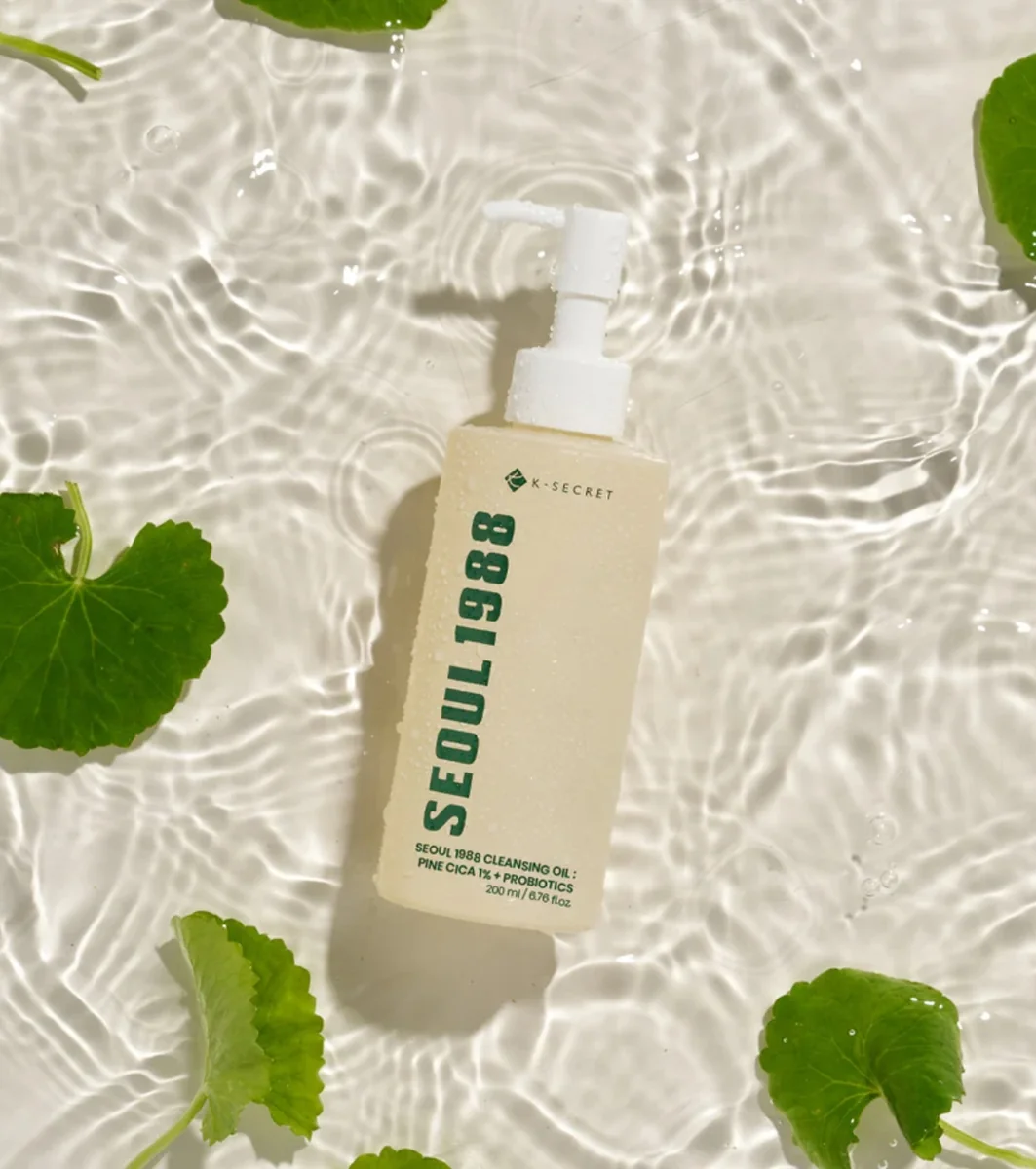 K-SECRET SEOUL 1988 Cleansing Oil: Pine Cica 1% + Probiotics