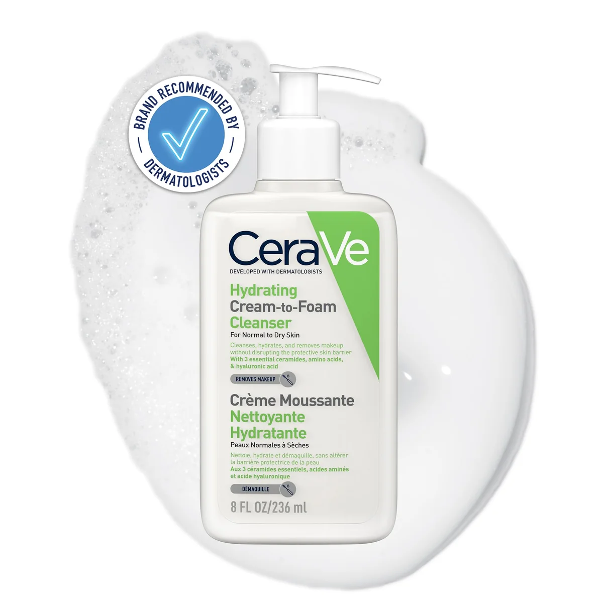 CeraVe Cream To Foam Cleanser