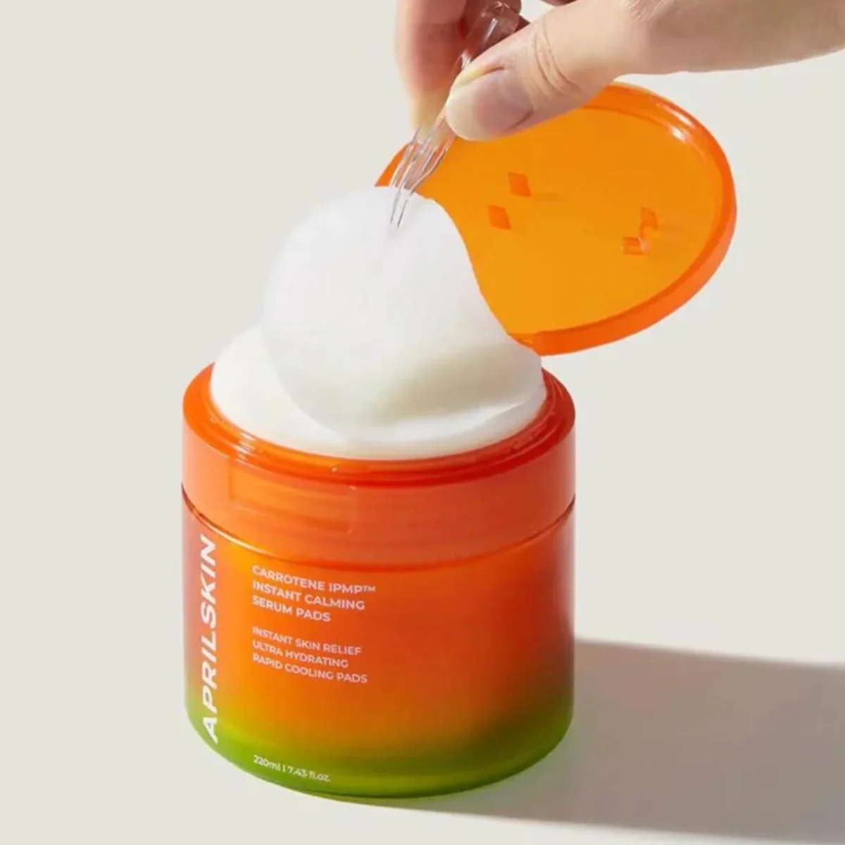 APRILSKIN Carrotene IPMP Instant Calming Serum Pads