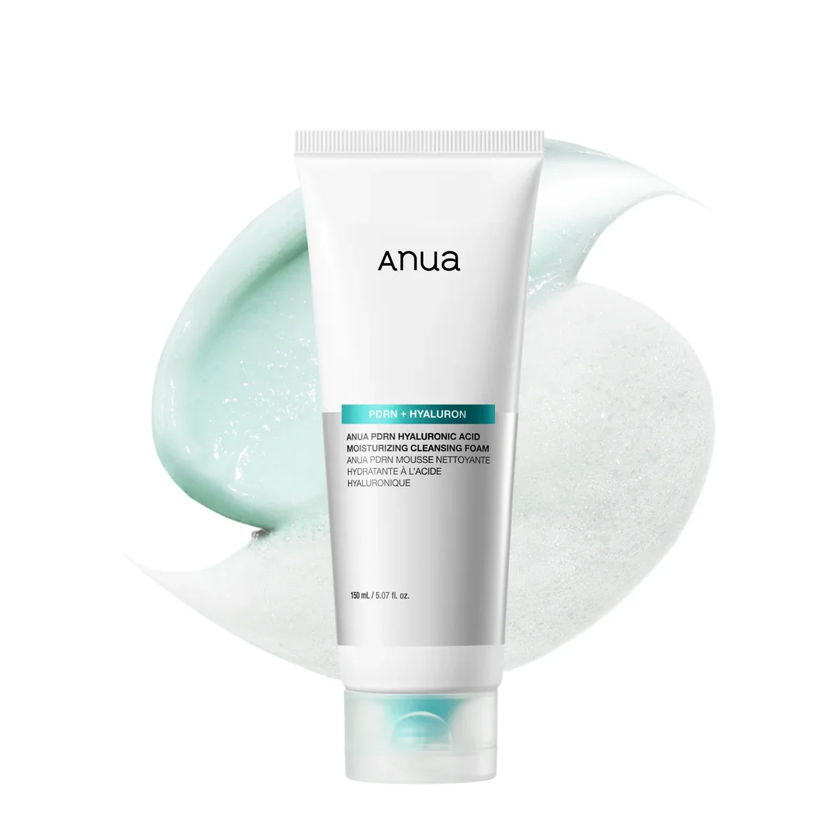 Anua PDRN Hyaluronic Acid Moisturizing Cleansing Foam