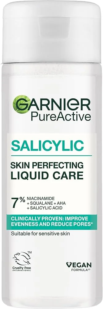 Garnier Salicylic Skin Liquid Care 7% Niacinamide + Squalane + Aha + Salicylic Acid