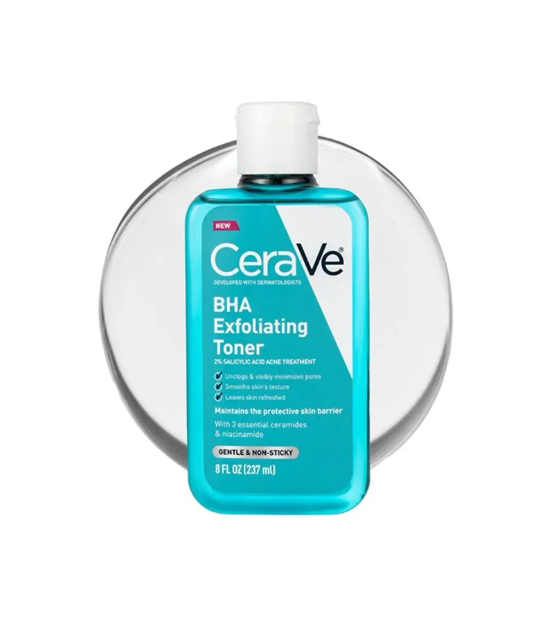 CeraVe BHA Exfoliating Facial Toner